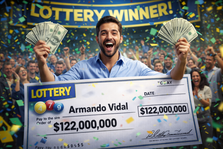 Armando Vidal Lottery Win