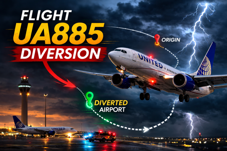 Flight UA885 Diversion