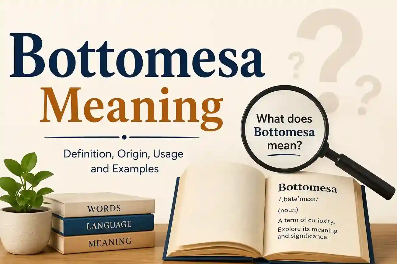 Bottomesa Meaning