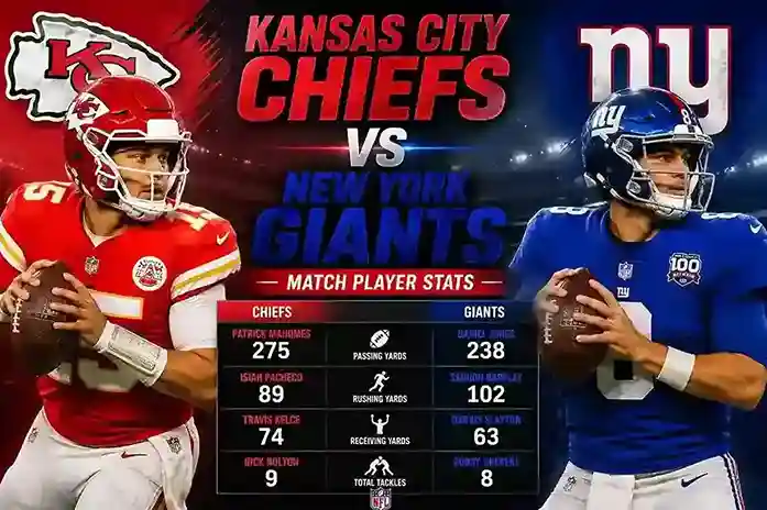 Kansas City Chiefs vs New York Giants