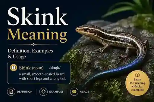 Skink Meaning