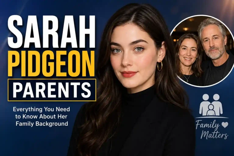 Sarah Pidgeon Parents