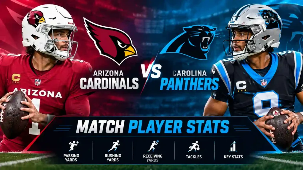 Arizona Cardinals vs Carolina Panthers Match Player Stats: Full Breakdown
